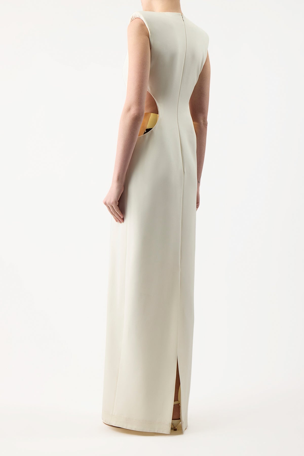 Faith Dress in Silk Wool Cady - 6