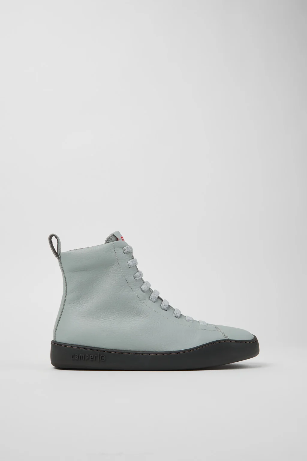 Peu Touring Gray Leather Mid Boots for Women. - 1