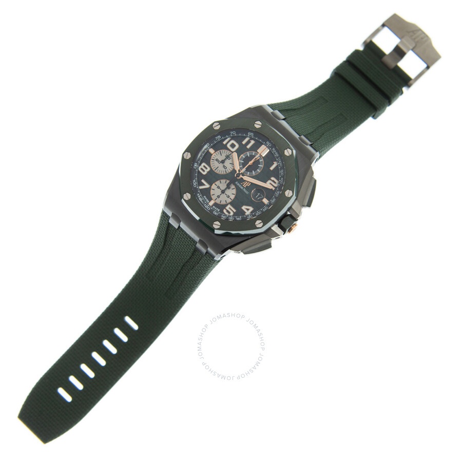 Audemars Piguet Royal Oak Offshore Chronograph Automatic Green Dial Men's Watch 26405CE.OO.A056CA.01 - 2