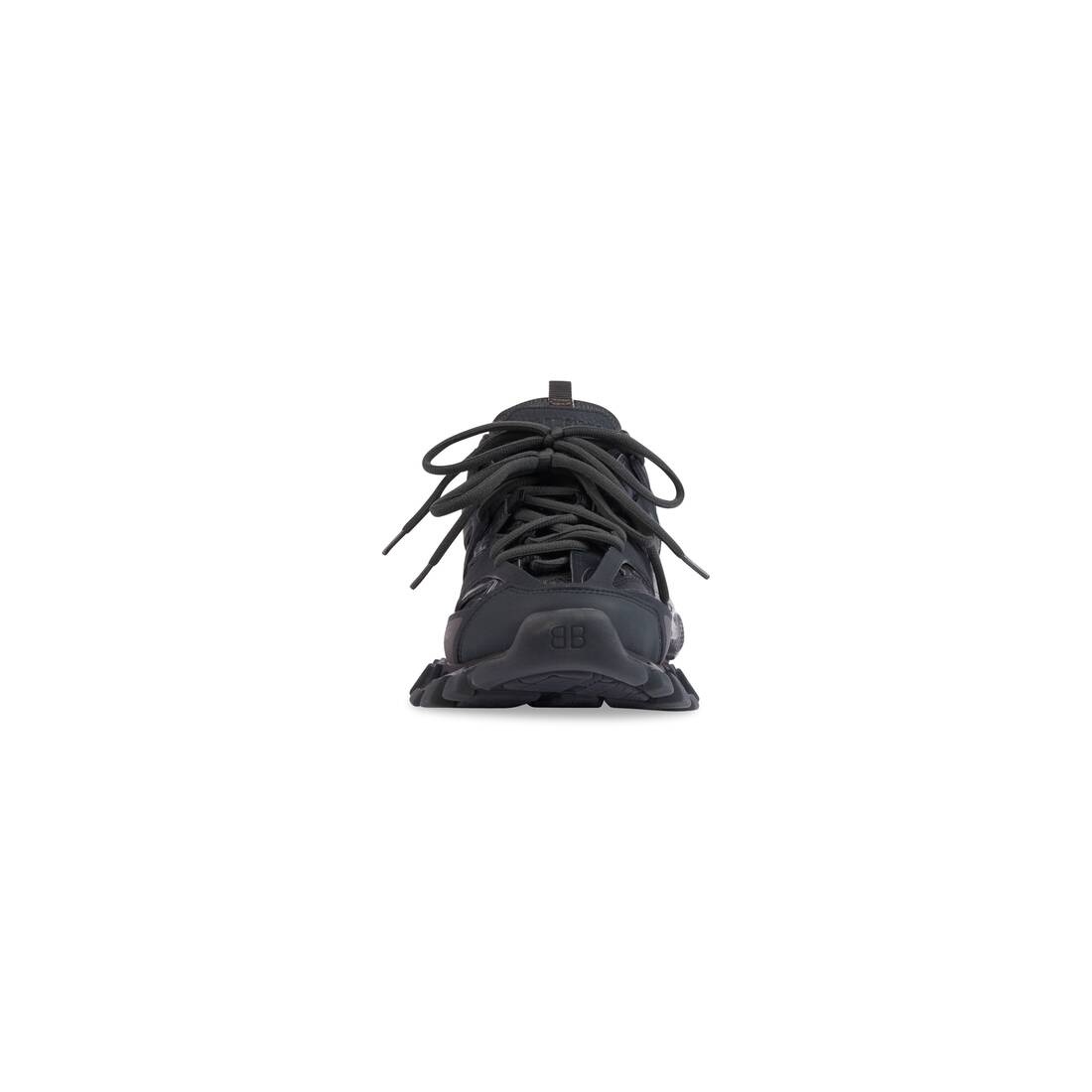 Women's Track Clear Sole Sneaker in Black - 2