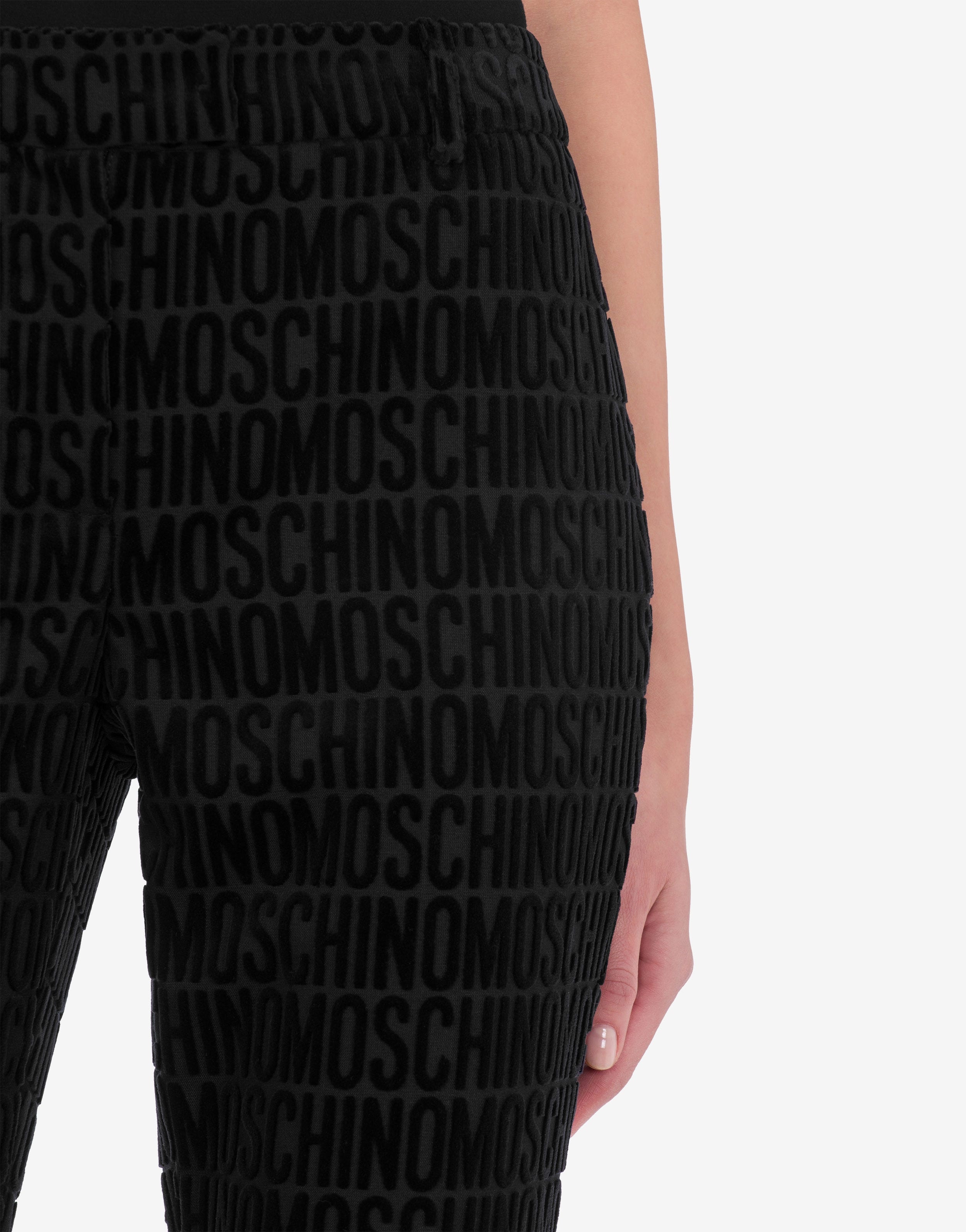 ALLOVER LOGO TROUSERS - 4