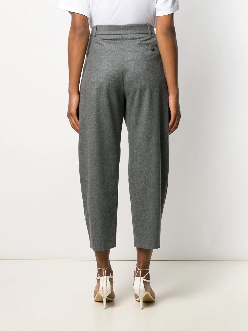 cropped tailored trousers - 4