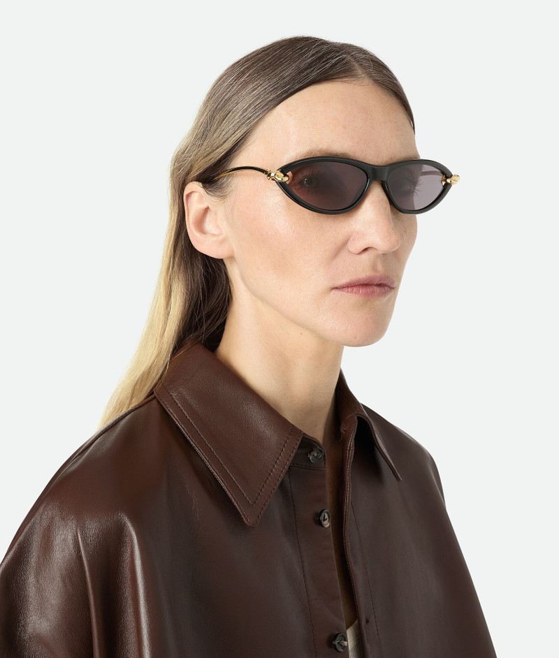Bottega Veneta Knot Cat Eye Sunglasses outlook