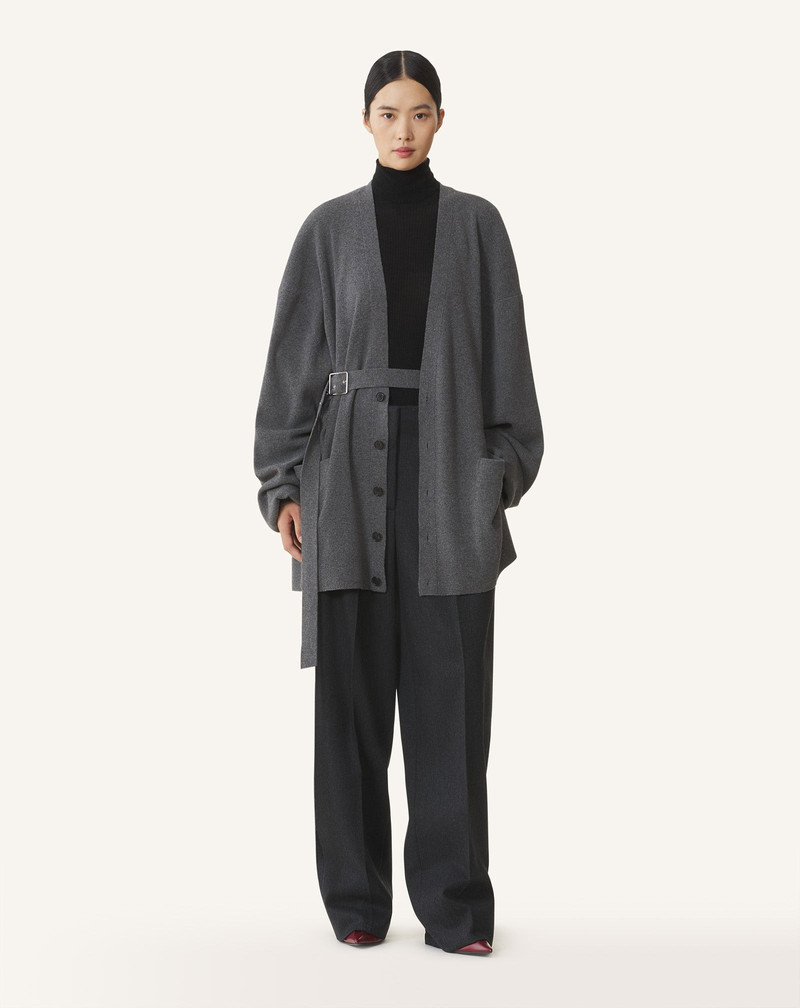 Lanvin WOOL AND CASHMERE OVERSIZED CARDIGAN outlook