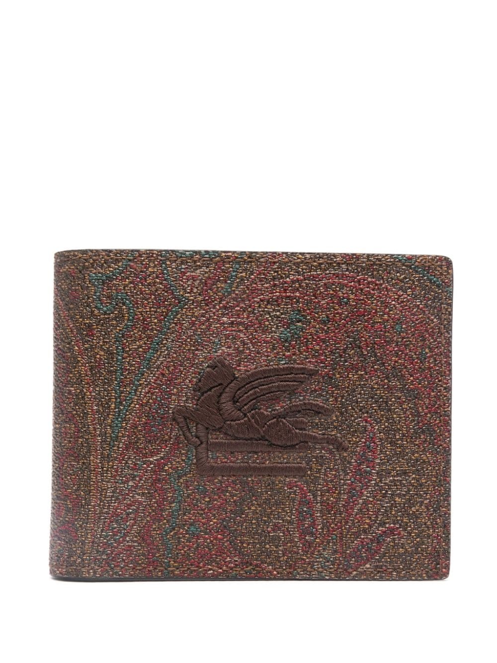 Pagaso-motif printed wallet - 1