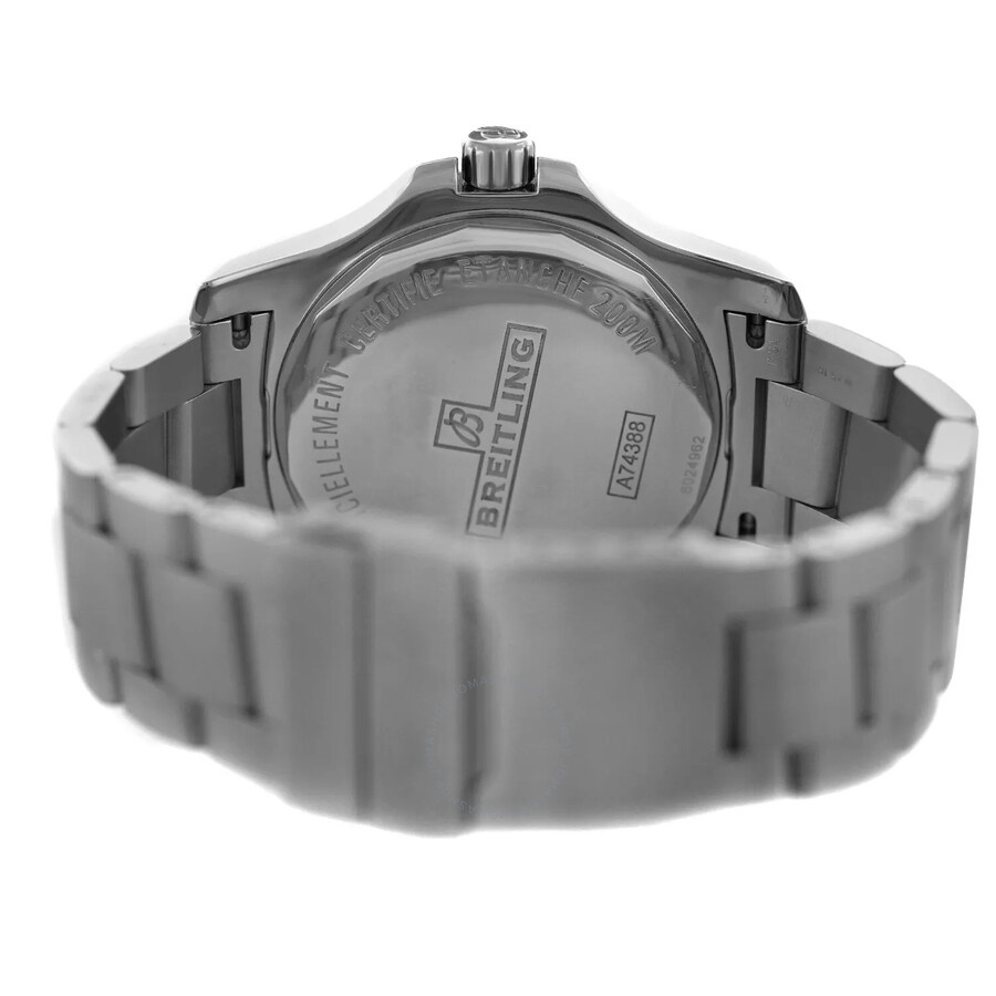 Pre-owned Breitling Colt Quartz Chronometer Black Dial Ladies Watch A74388 - 7