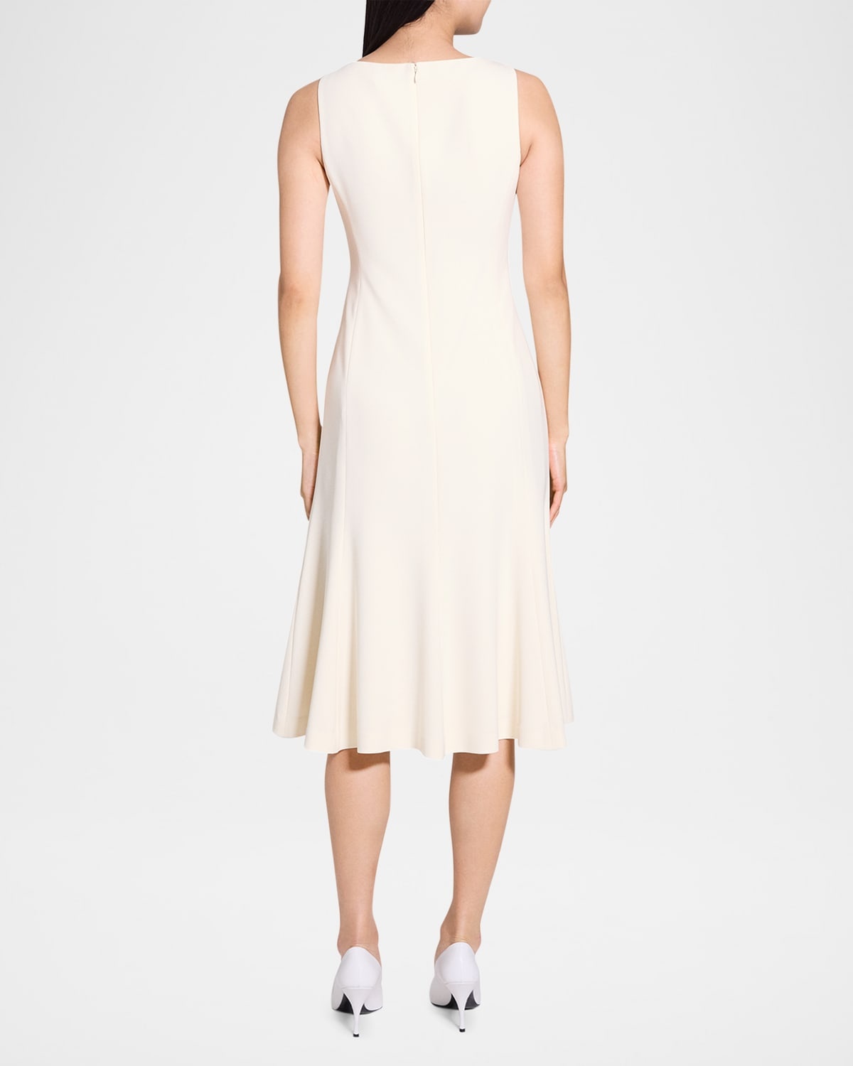 Sleeveless Mermaid Midi Dress - 3