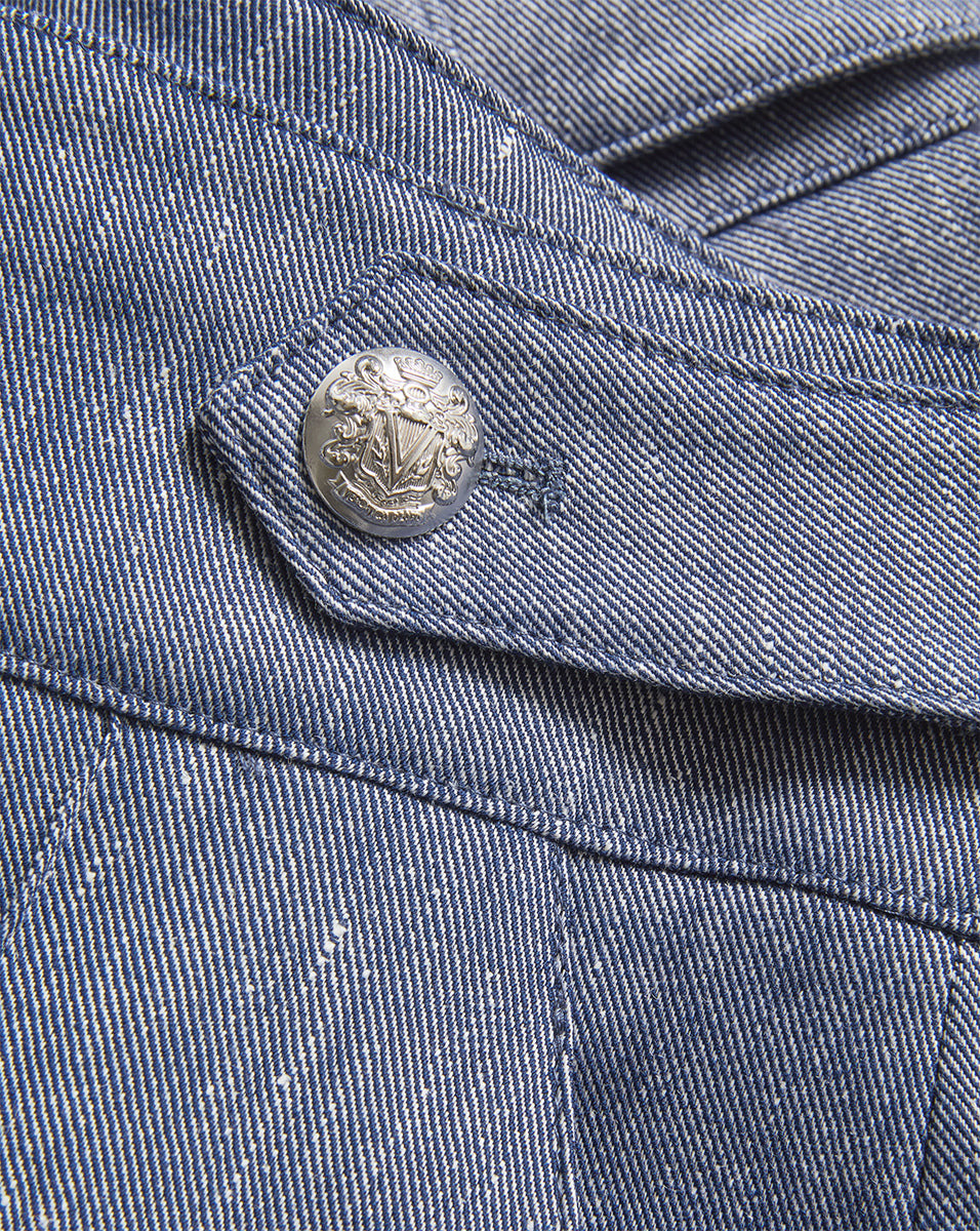 RUNO LINEN SHORT - 5
