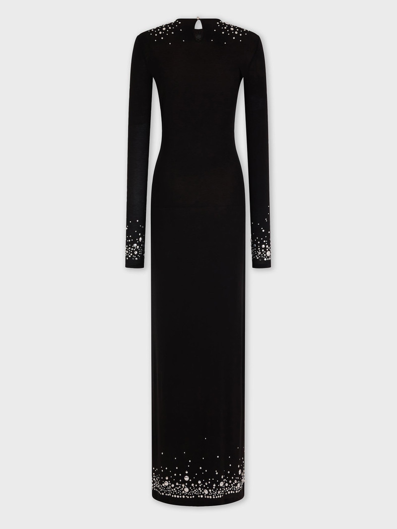 LONG SECOND-SKIN JERSEY DRESS 7