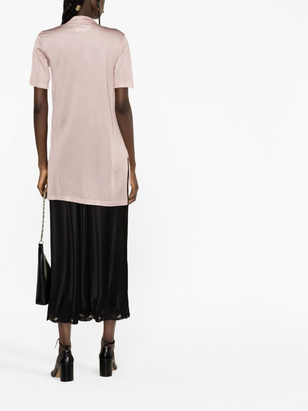 short-sleeve half-zip top - 4