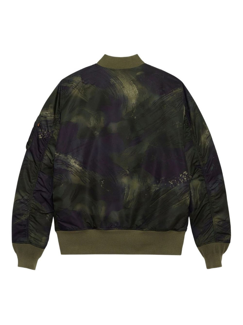 MA-1 zip camouflage jacket 3