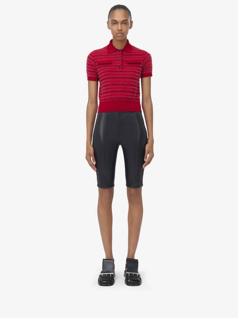 Leather Cycling Shorts - 2