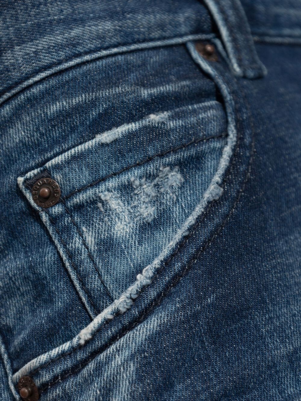distressed jeans - 5