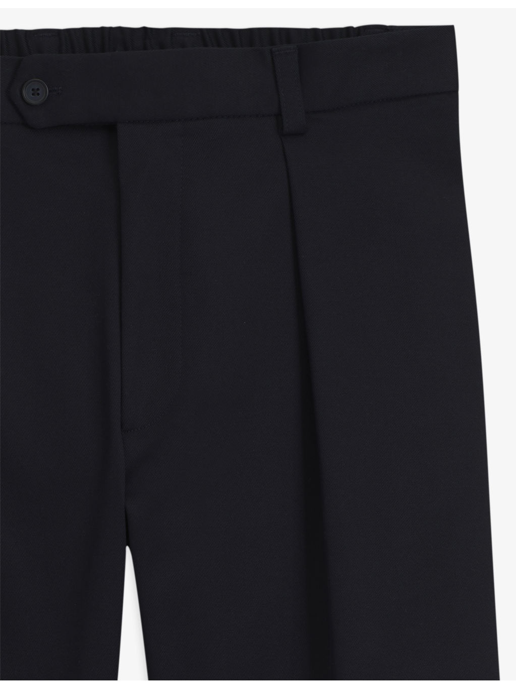 Beckham X BOSS Tailored Straight-Leg Stretch-Cotton Trousers - 6