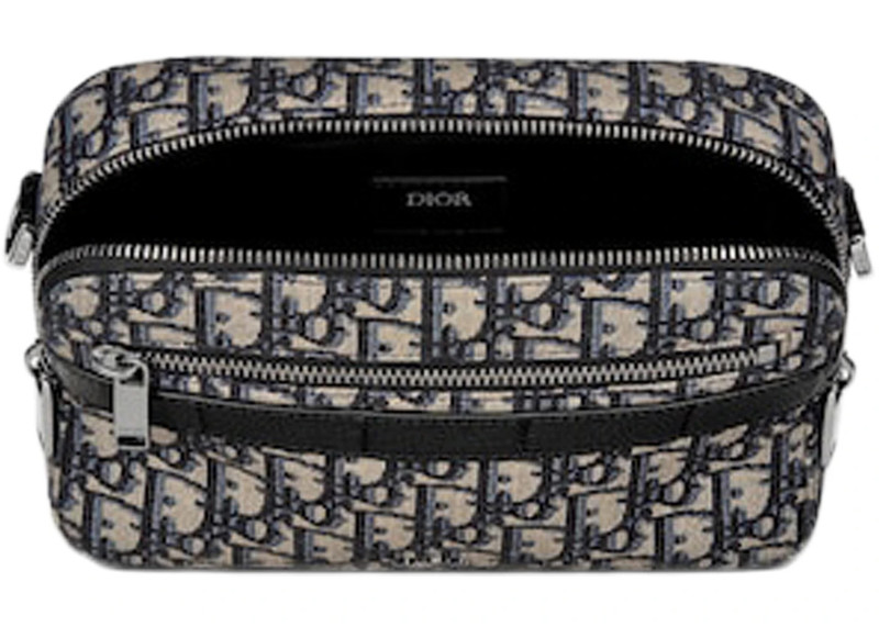 Dior Dior Safari Messenger Bag Dior Oblique Jacquard Beige/Black outlook