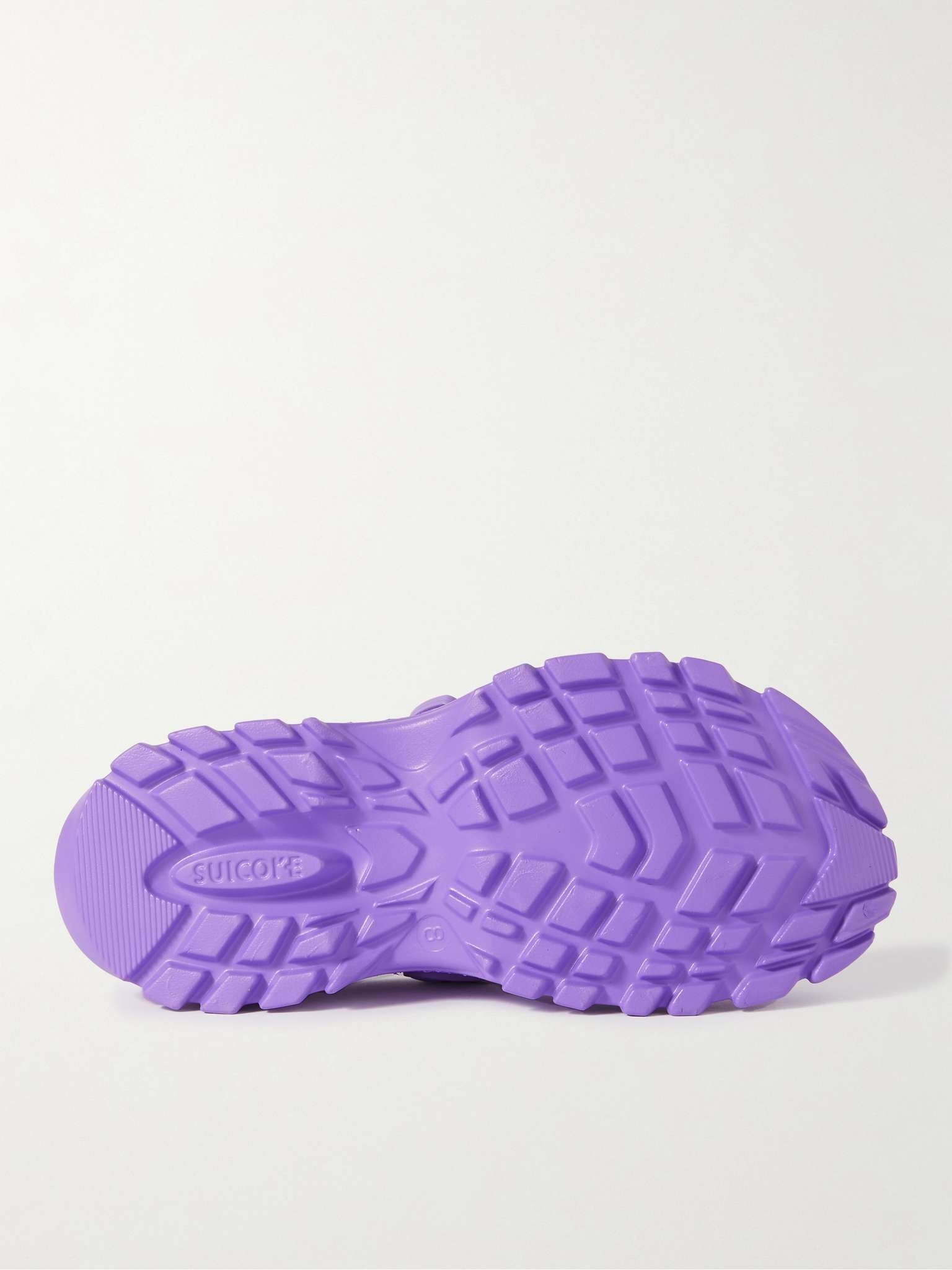 Mok Injection Webbing-Trimmed EVA Rubber Mules - 3