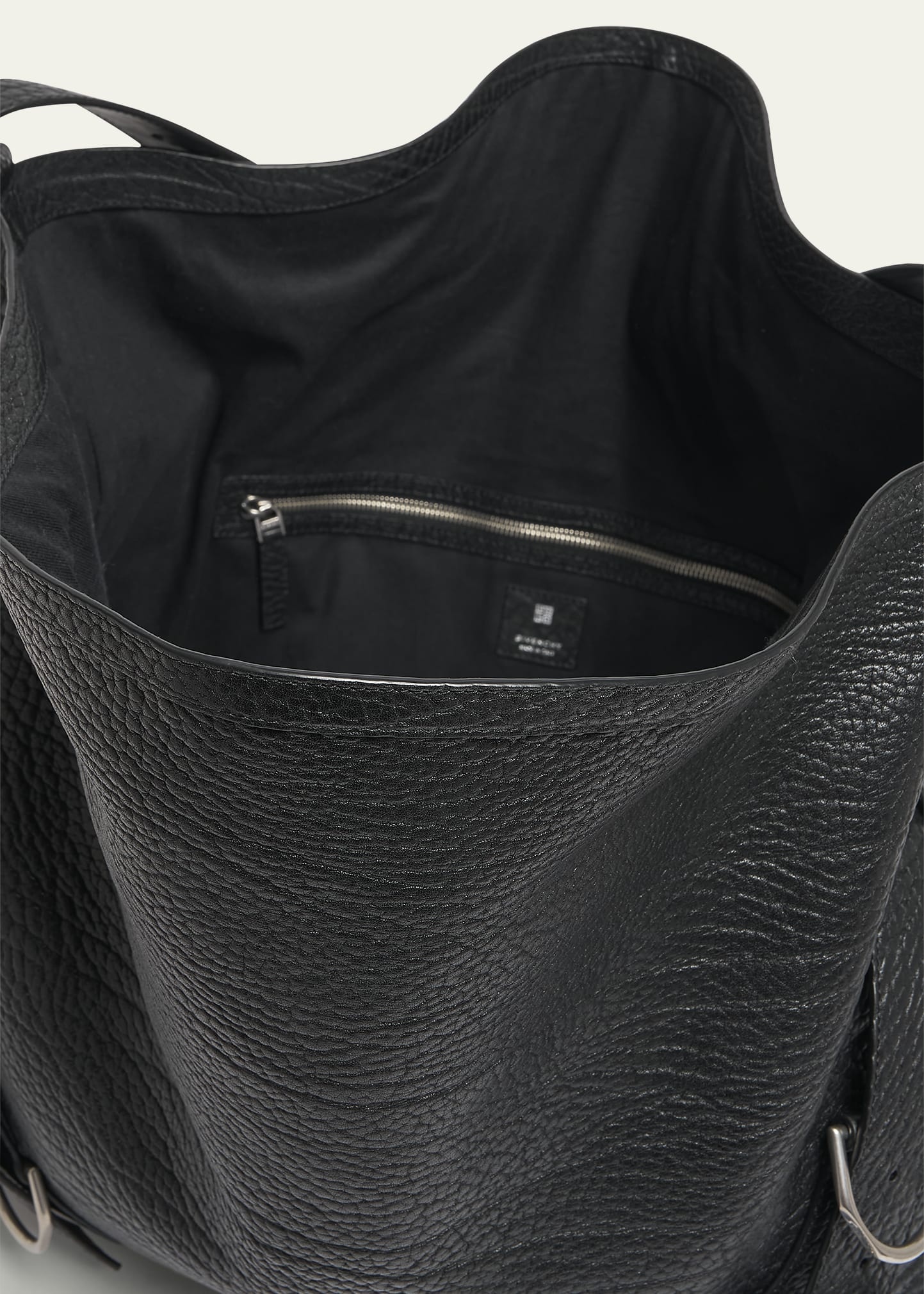 Men's Voyou Large Bag in Embossed Leather - 4