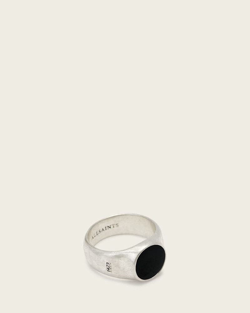 SPIKE ONYX STONE RING 4
