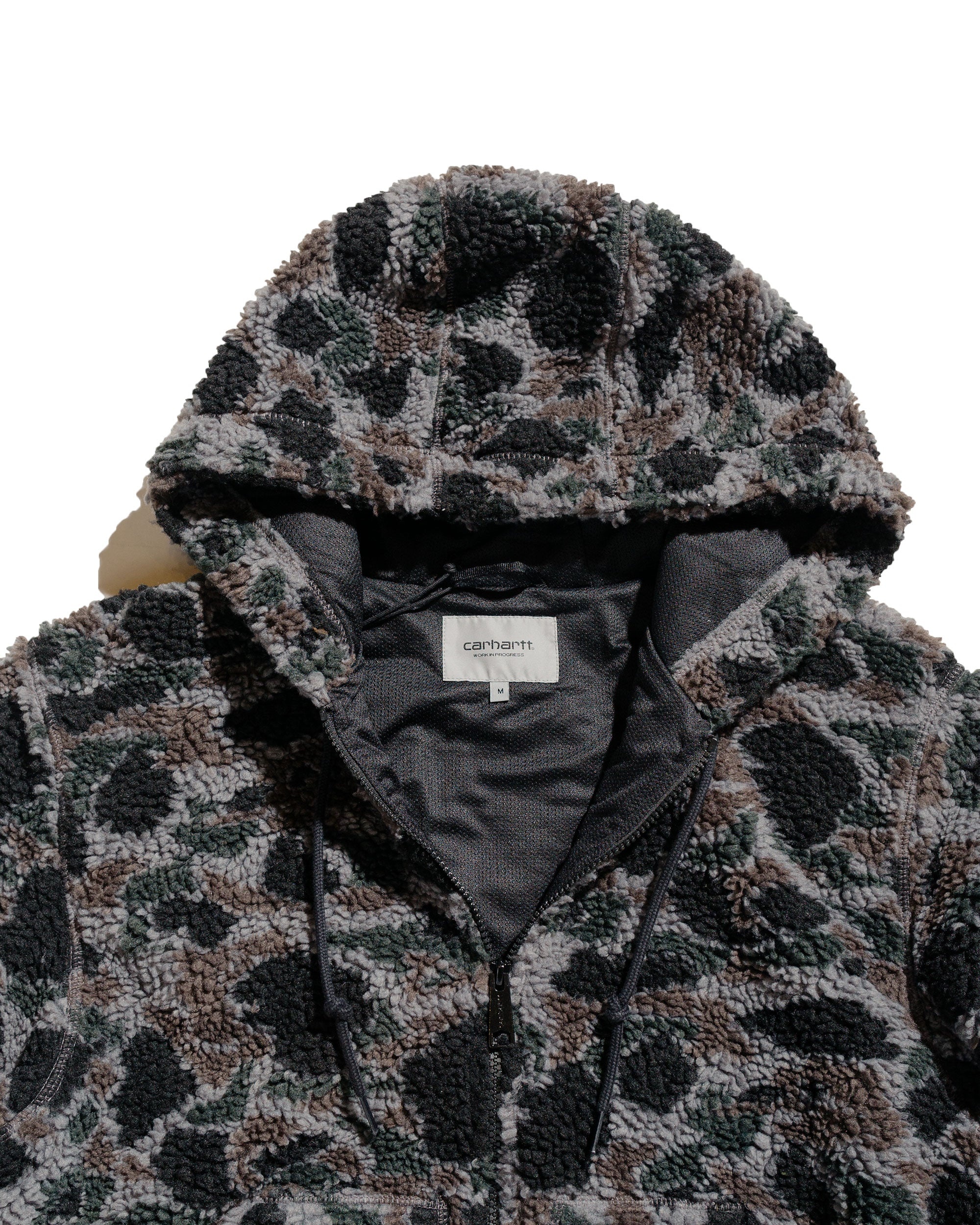 Carhartt W.I.P. OG Active Liner Duck Camo Jacquard Grey - 5