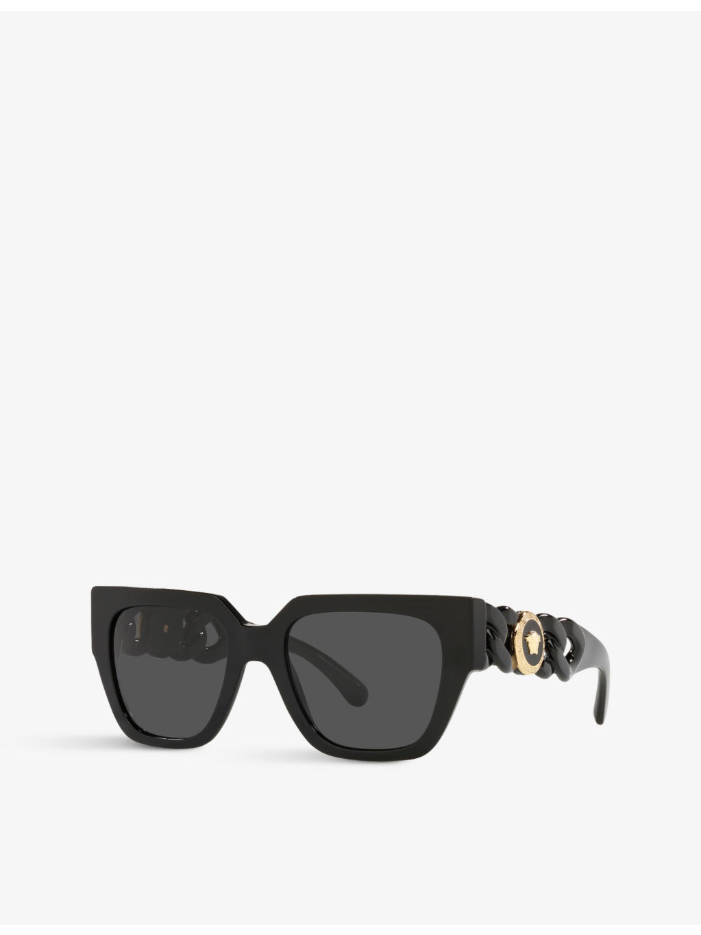 VE4409 Medusa-embellished acetate phantos sunglasses - 2