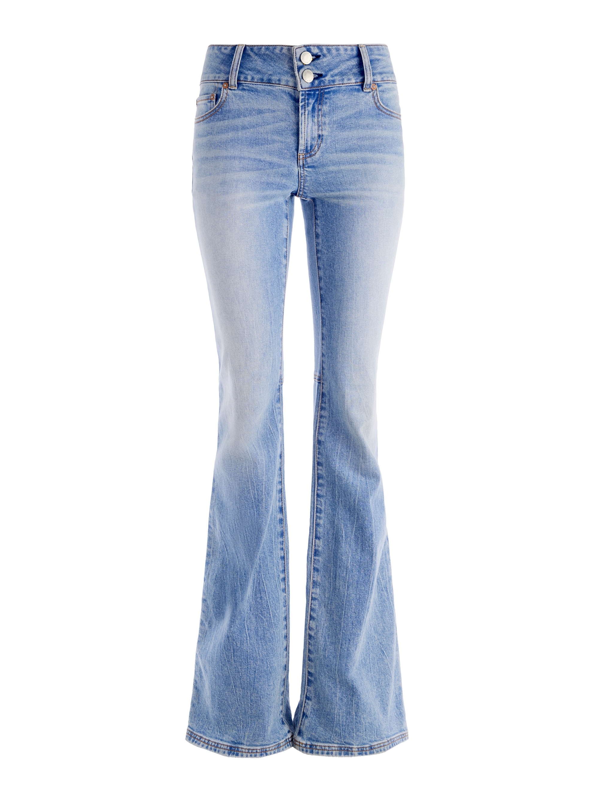 STACEY LOW RISE BELL BOTTOM JEAN - 1