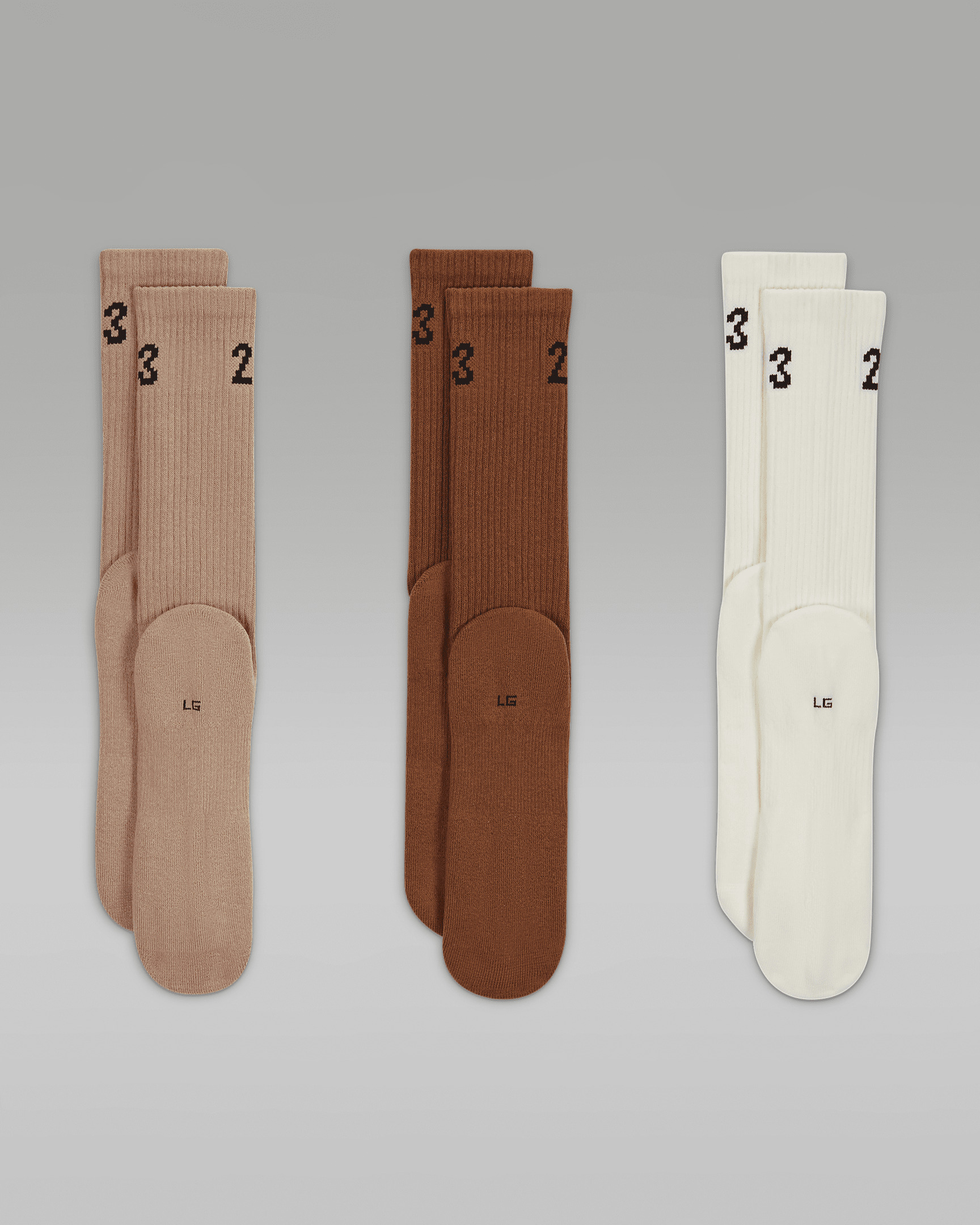 Jordan Essentials Crew Socks (3 Pairs) - 3