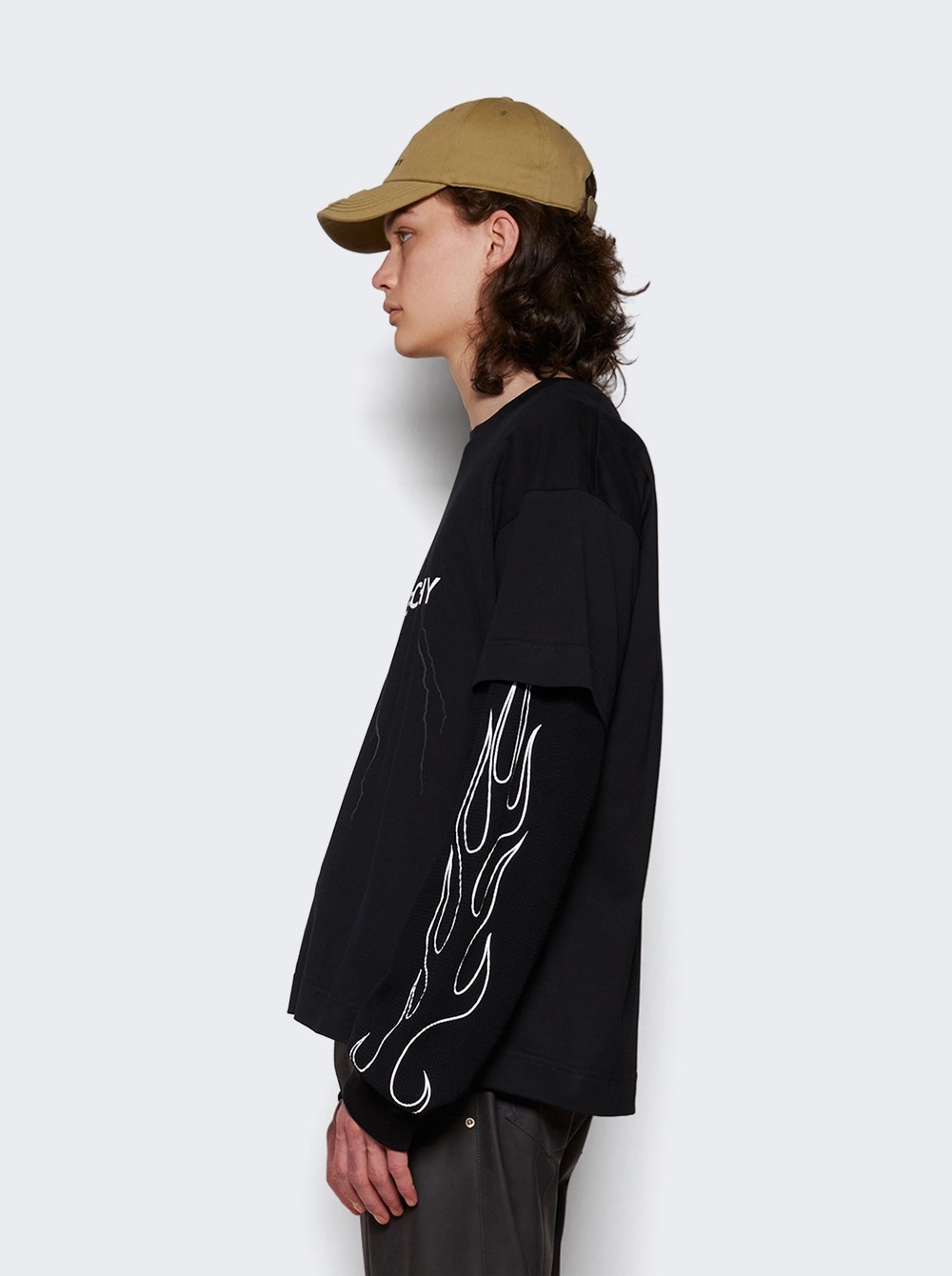 Boxy Short Sleeve Tee Black - 4