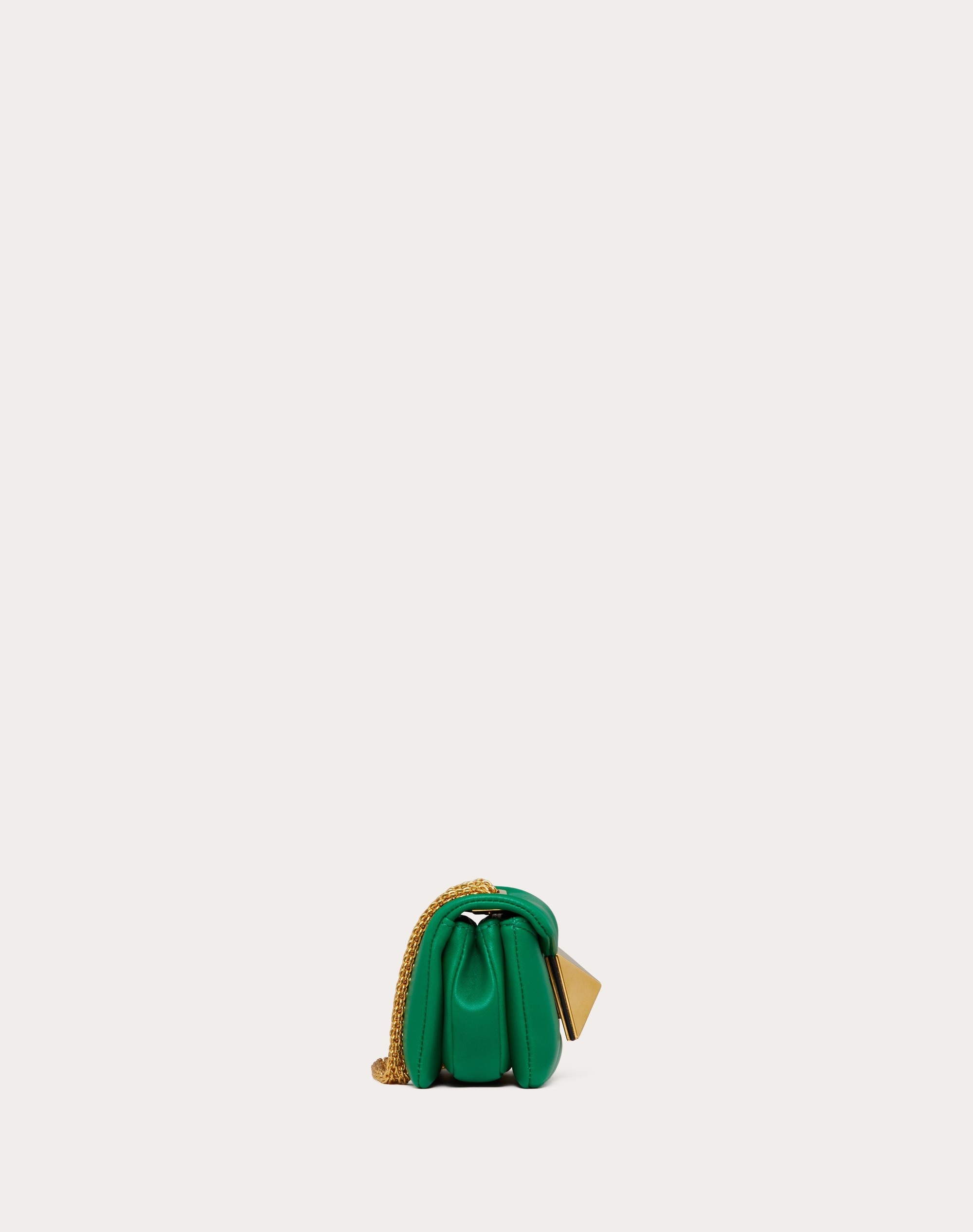 ONE STUD NAPPA MICRO BAG WITH CHAIN - 5