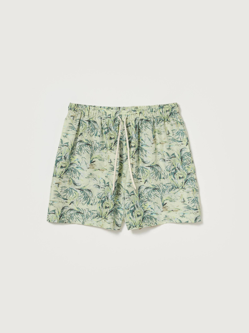 PRINTED AIRY SILK SHORTS 1