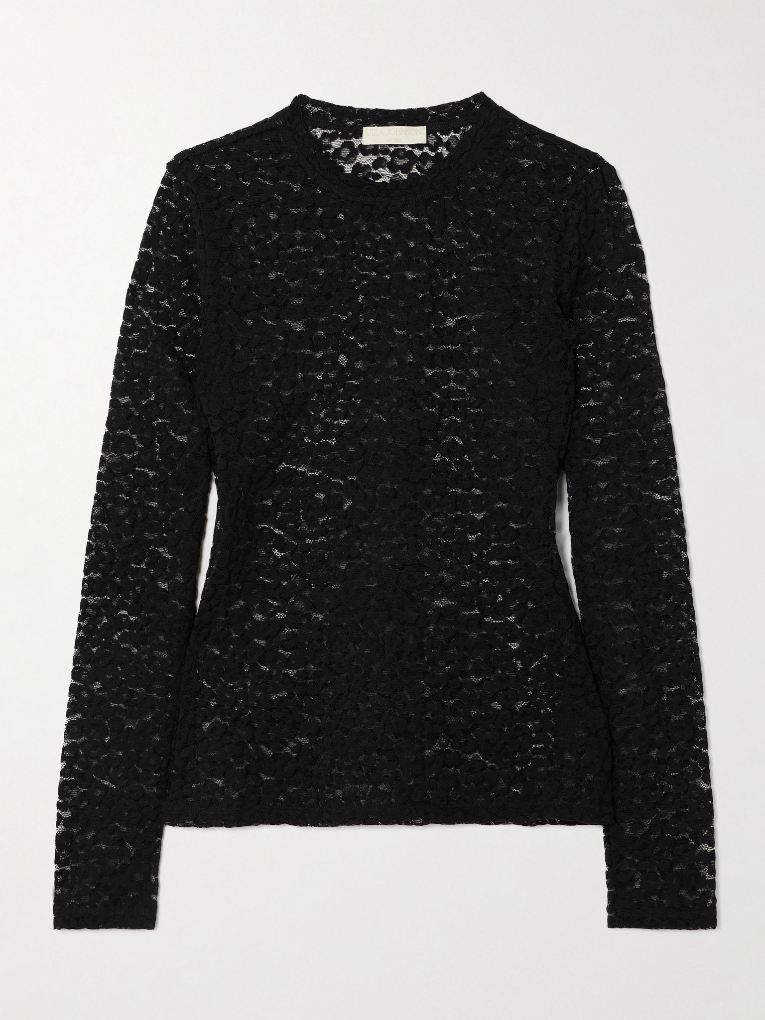 Anise lace top Black - 1