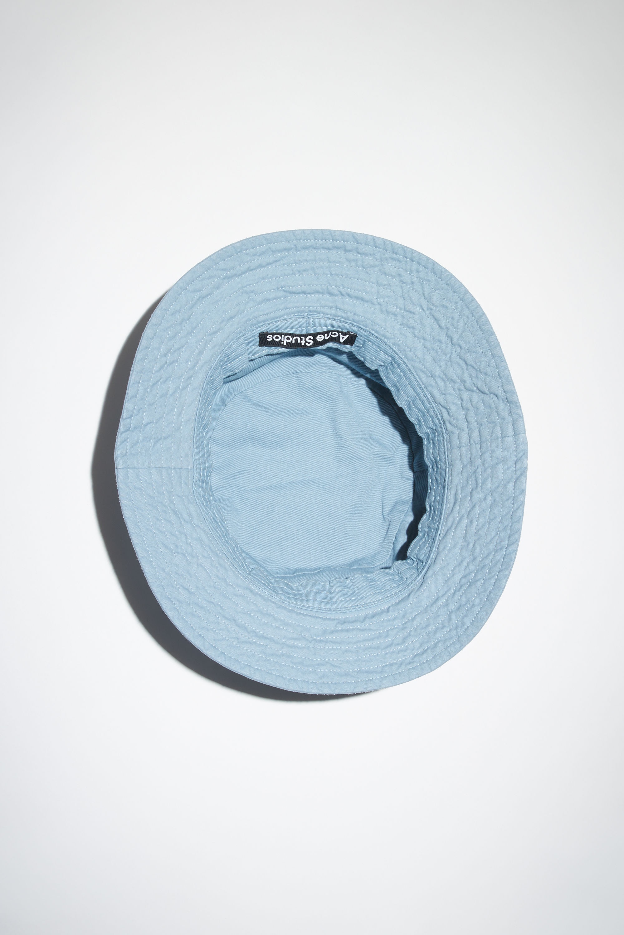 Cotton bucket hat - Dusty blue - 4