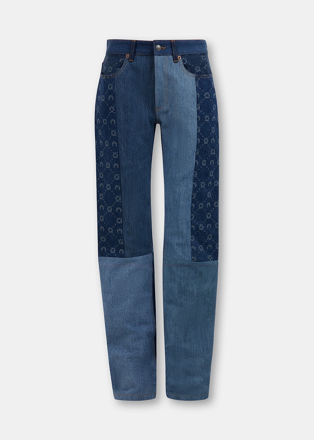 Denim Moonogram Jeans - 1