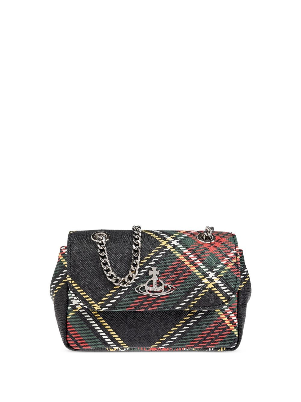 Orb-plaque cross body bag - 1