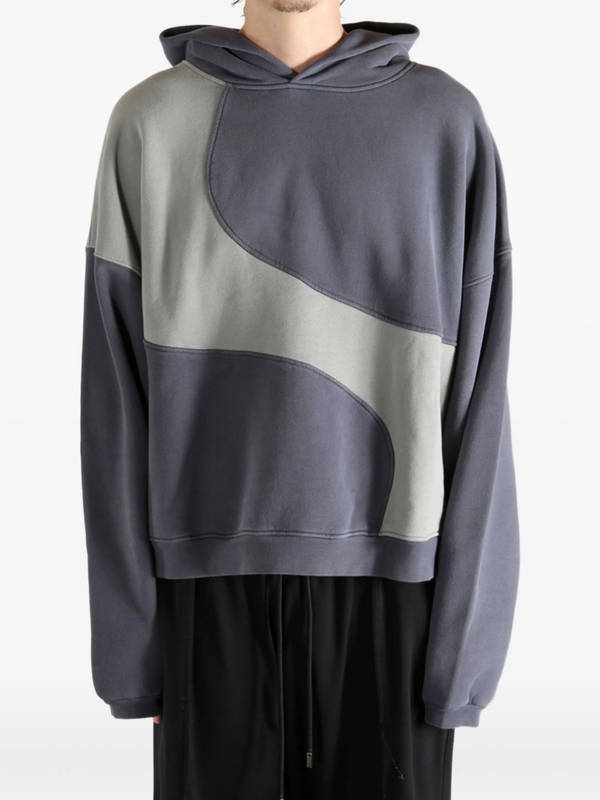 Erl Panelled Hoodie - 2