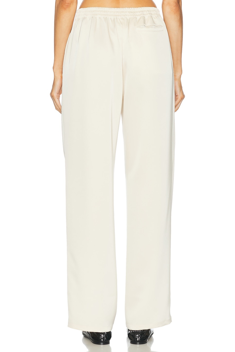 Barb Pleated High Waist Pant - 4