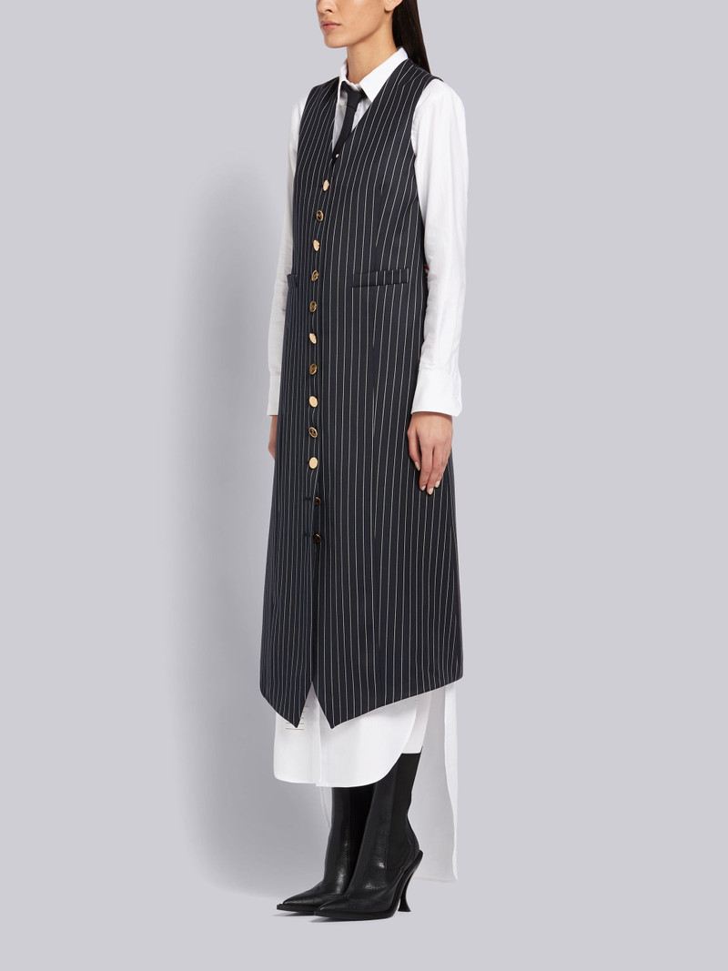 Black Pebbled Calfskin Brogue Spectator Wingtip Boot 5