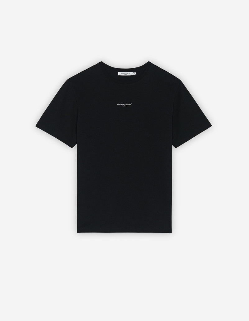 MAISON KITSUNE PARIS EMBROIDERY RELAXED TEE-SHIRT - 1