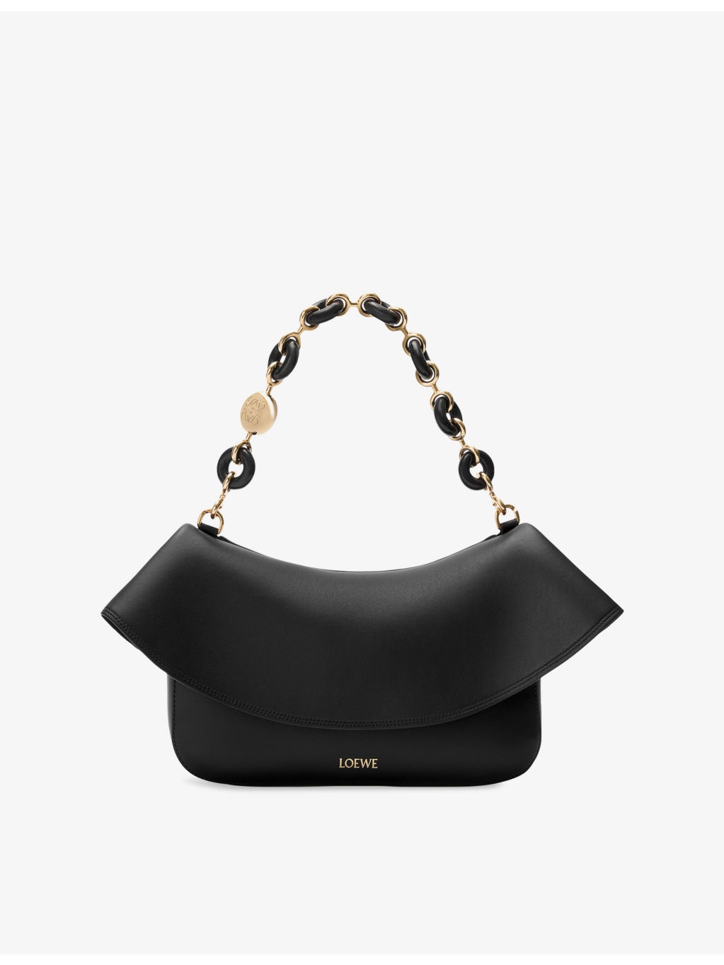 Medium Ola Leather Shoulder Bag - 9