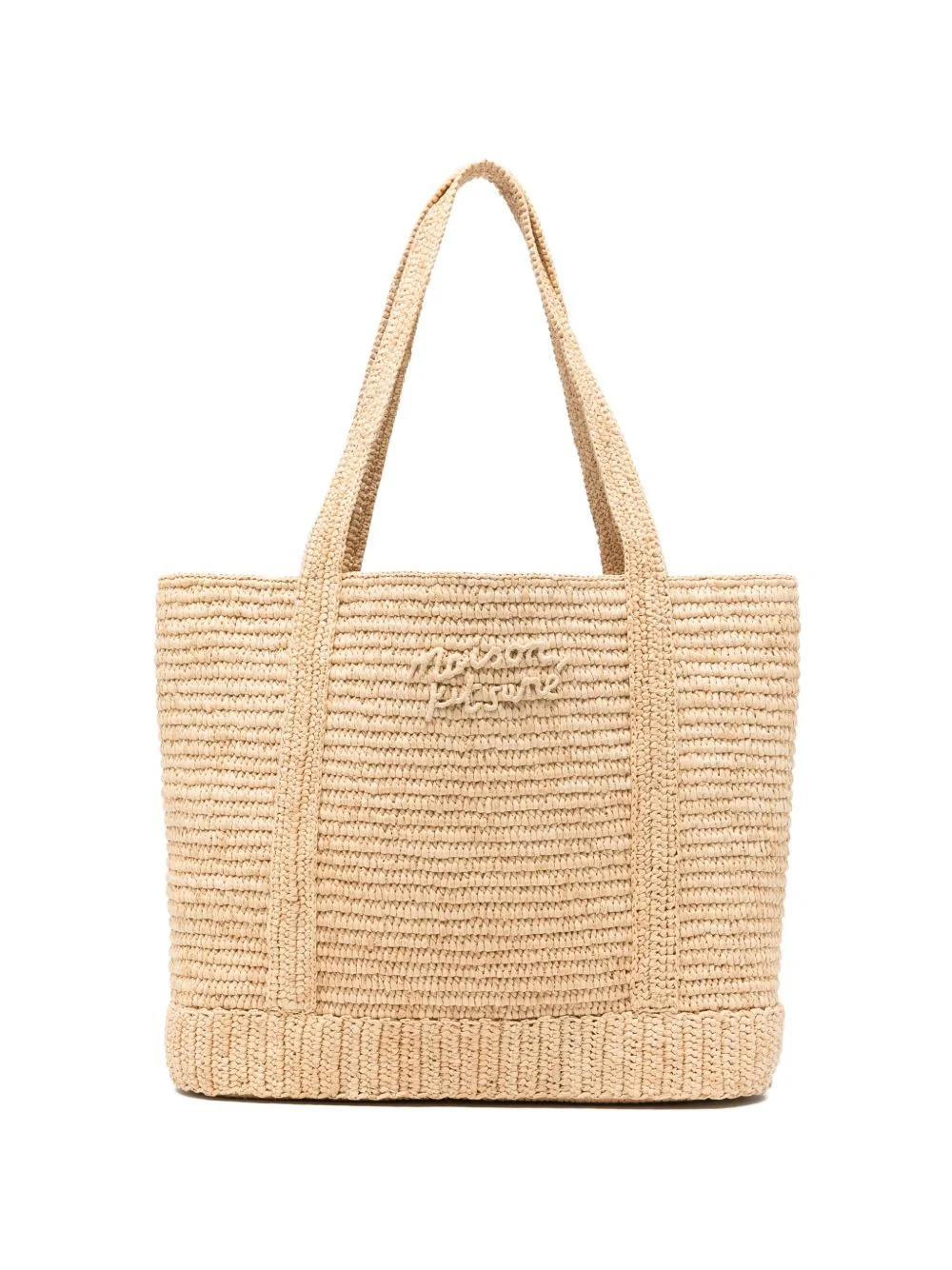 logo-lettering tote bag - 1