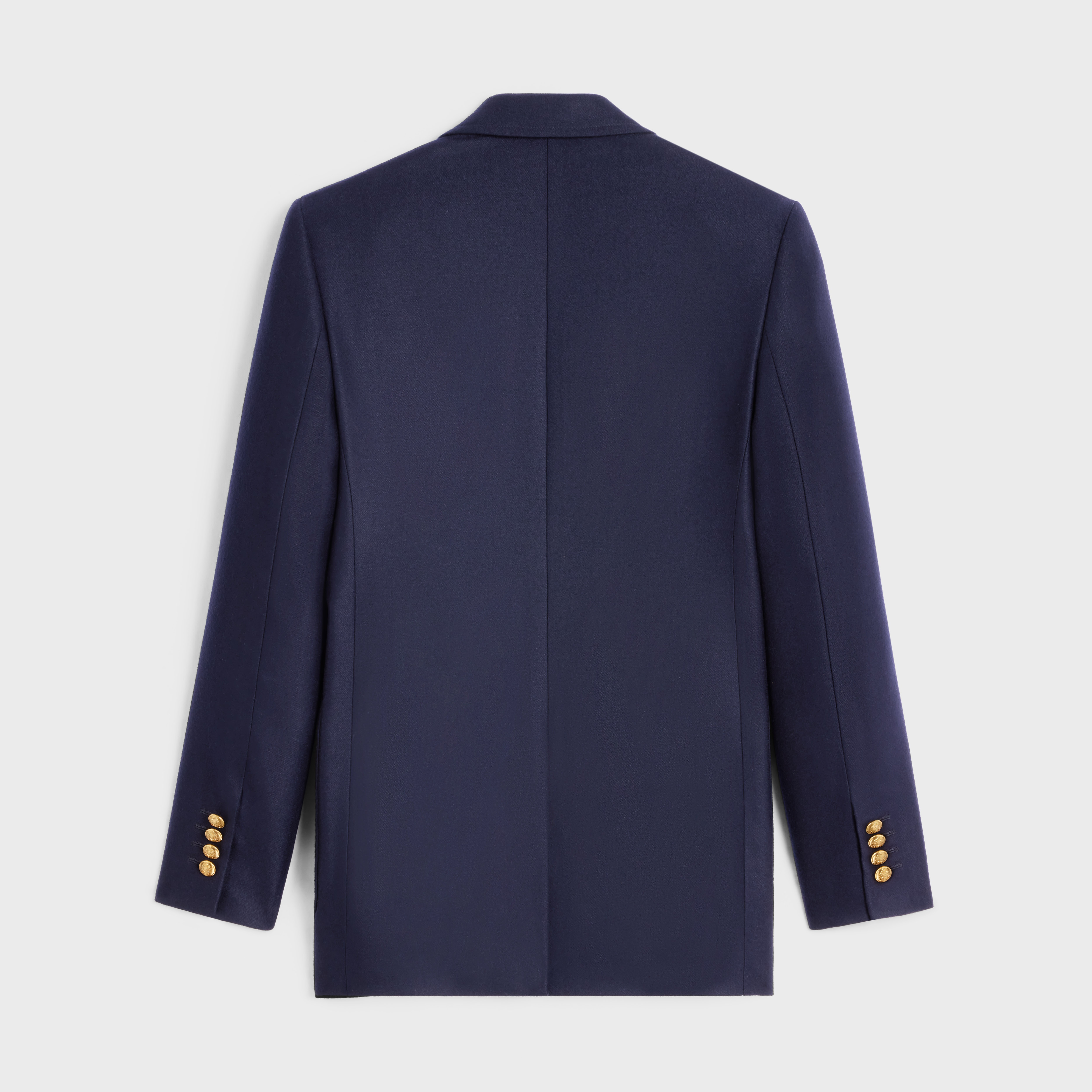 classic jacket in cashmere flannel - 2