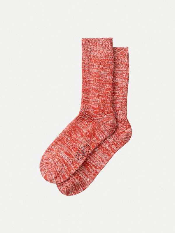 Chunky Sock Rebirth Redmelange - 1