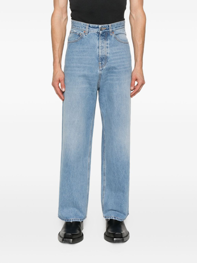button-fastening five-pockets jeans 4
