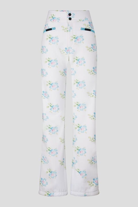 Ireen Ski pants in White/Blue - 1