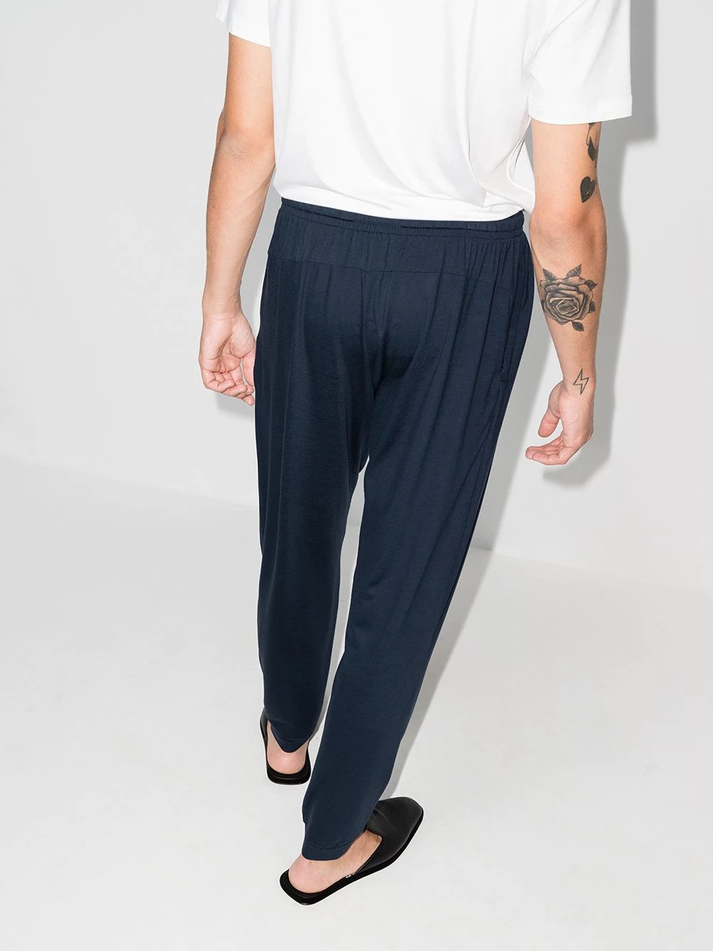 tapered track pants - 3