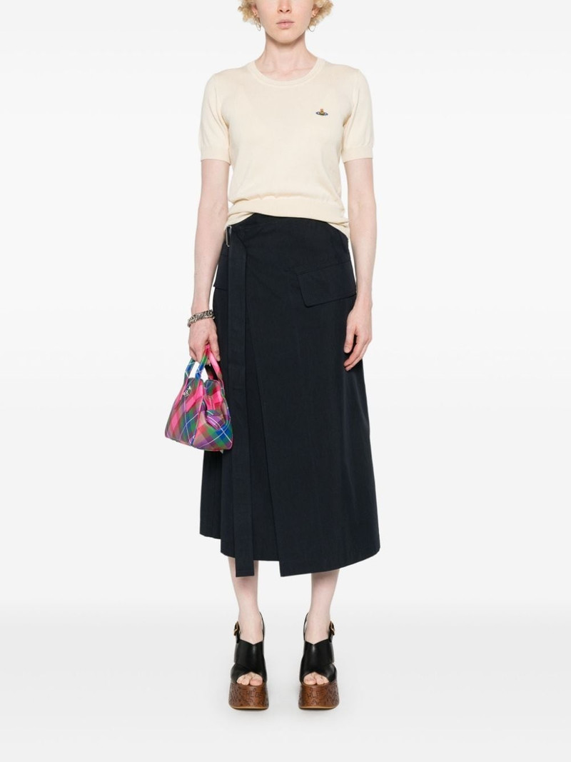 Vivienne Westwood Bea ribbed-knit top outlook