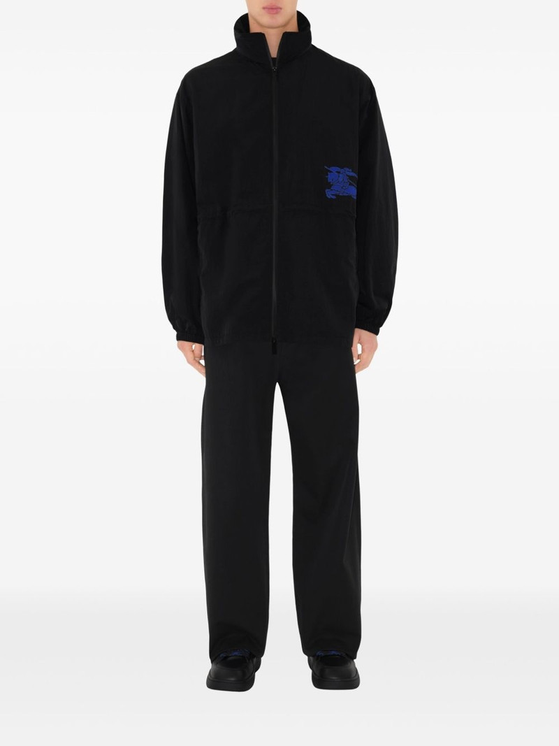 Burberry logo-print funnel-neck jacket outlook