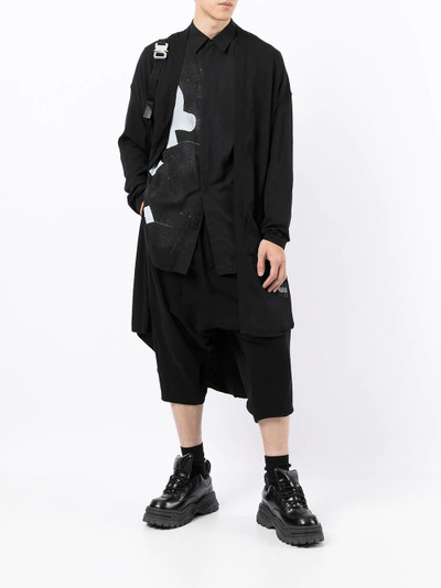 Julius draped robe shirt outlook