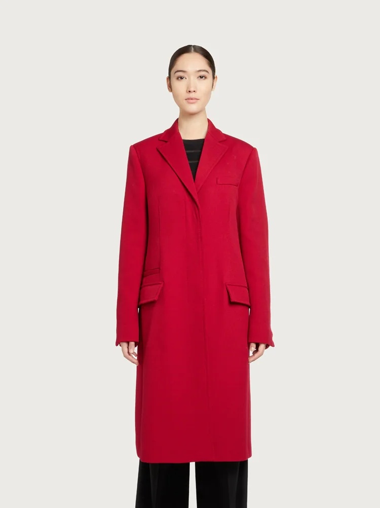 SINGLE BREASTED COAT - 2