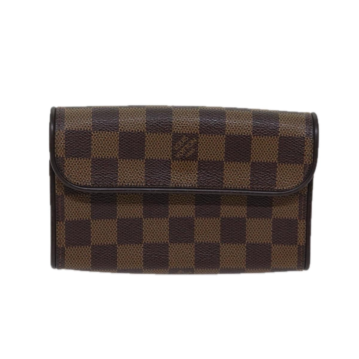 LOUIS VUITTON Damier Ebene Pochette Florentine Waist Bag N51856 - 13