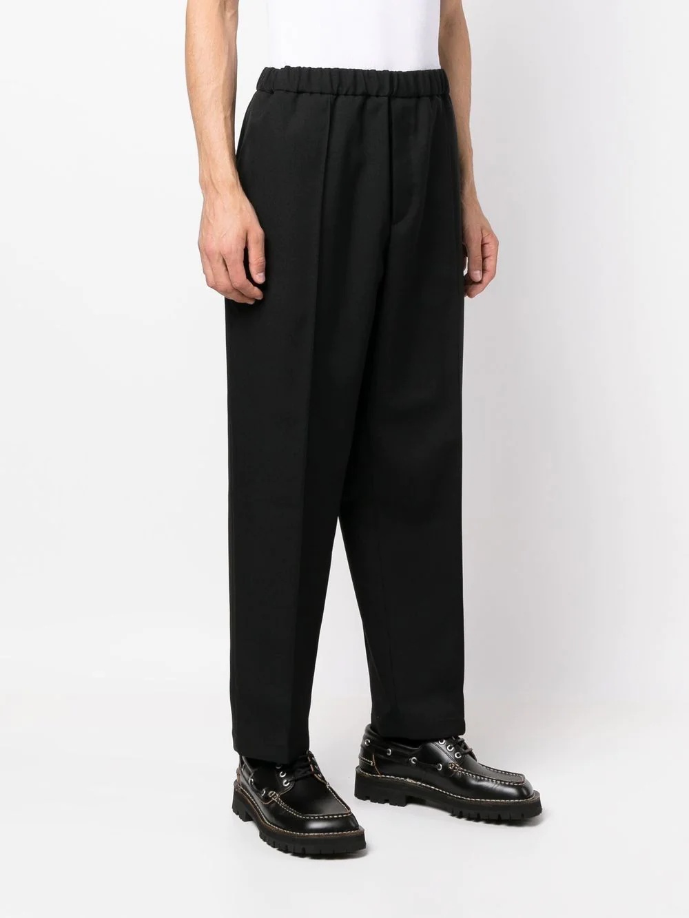 wide-leg tailored trousers - 3